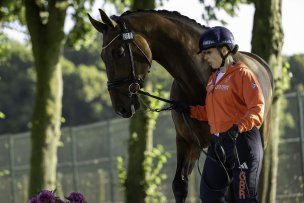 Becky Moody. Picture: British Equestrian / Jon Stroud Media.