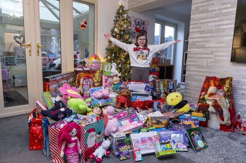 Main image for Selfless youngster collects 300 toys for ill kids