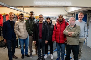 OFFICIAL OPENING: Barnsley Refugee Council’s new workshop was opened recently.