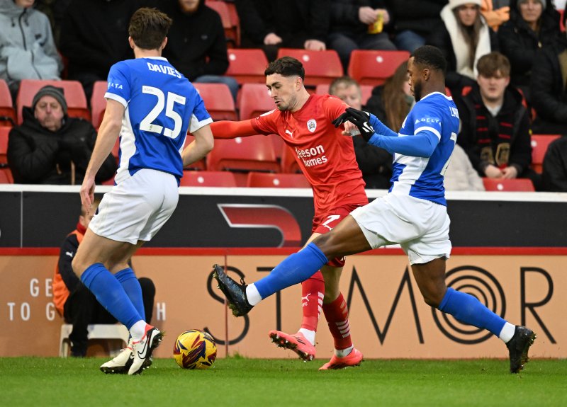 Main image for Phillips sees red as Barnsley lose at home to Birmingham City