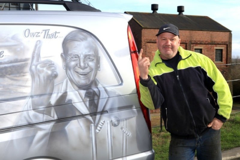 Main image for Hoyland man pays tribute to Barnsley through van