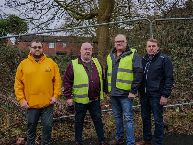 Councillors Chris Wray, Steve Bullock, Philip Wright and Andy Waters