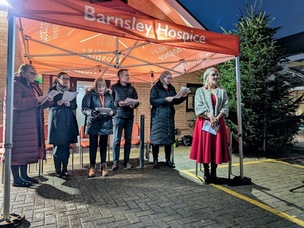 Light Up a Life service at Barnsley Hospice