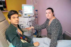 Ben on a mission for dialysis room Image