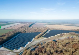 GLIMPSE INTO THE FUTURE: How the solar farm is expected to look.