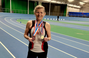 Main image for Barnsley club runners win medals at British Masters Championships