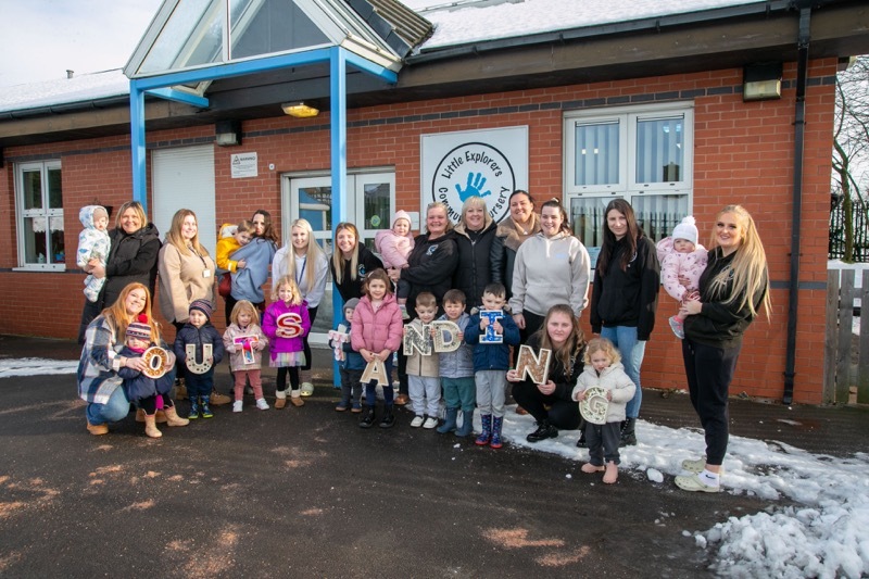 SIMPLY OUTSTANDING: The nursery has achieved an outstanding award from Ofsted. Picture Shaun Colborn PD093790