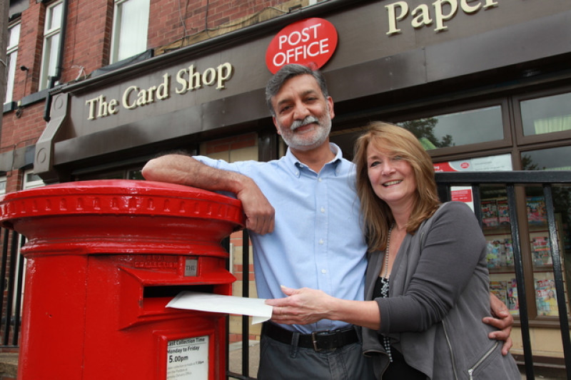 Main image for Couple retire from post office business