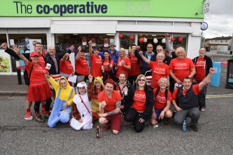 Main image for Co-op staff take on charity trek