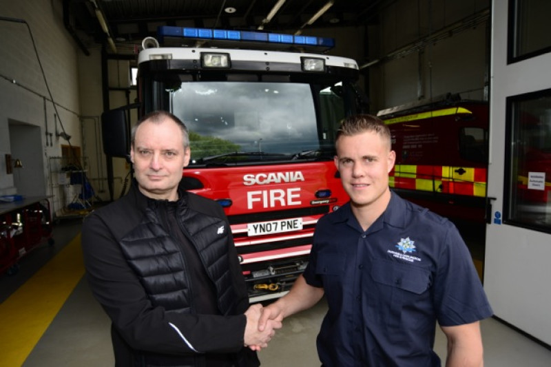 Firefighter Nominated For Live Saving Actions 