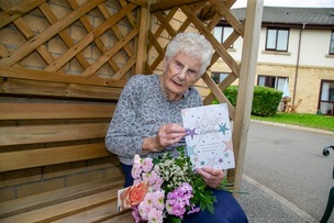 100 CLUB: Doris Stott who reaches one hundred on Monday. Picture Shaun Colborn PD093347