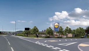 Plans for the Lidl in Hoyland Common.
