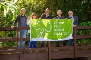 GREEN CREDENTIALS: Carlton Marsh awarded Green Flag status. Picture Shaun Colborn PD093335