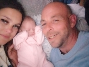 Parents’ heartache as baby ‘just slipped away in her sleep’ Image