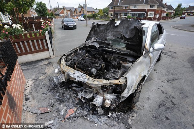 Cars Torched In Arson Attack | Barnsley Chronicle