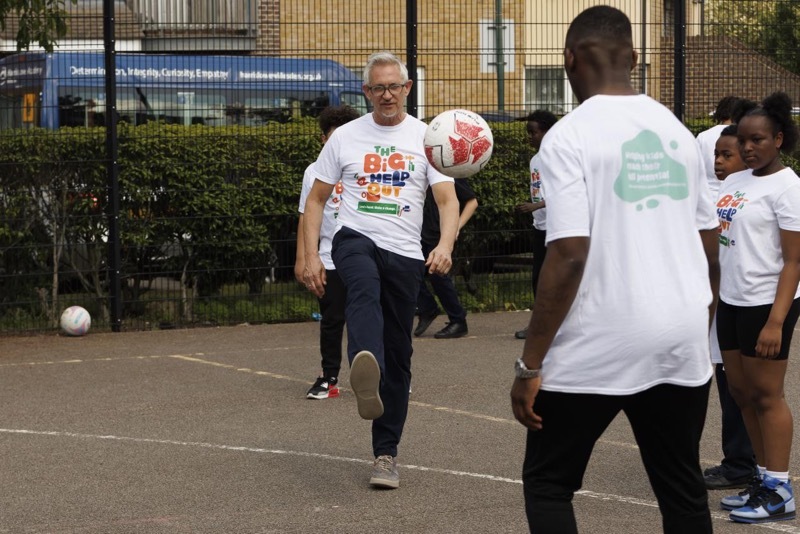 Gary Lineker is one of many celebrities who are supporting the initiative.