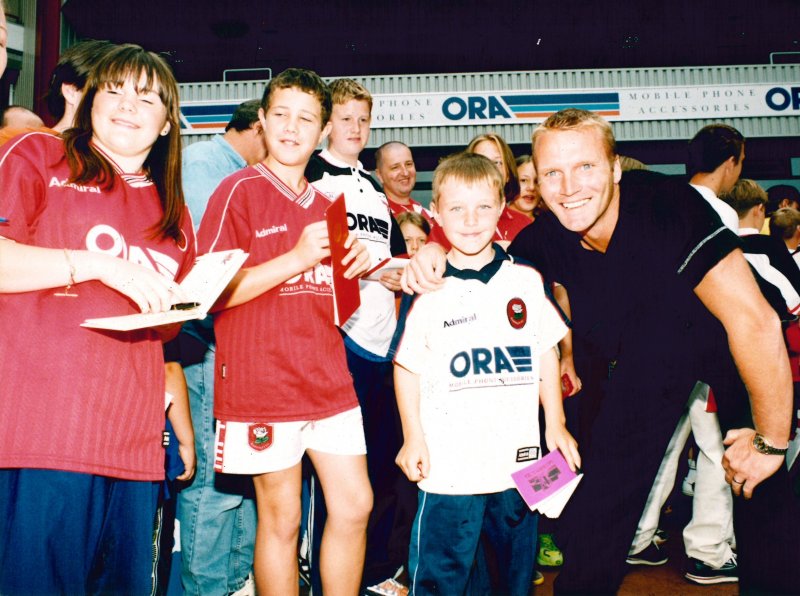 Main image for Looking back: Reds' new signings on show at Oakwell open day