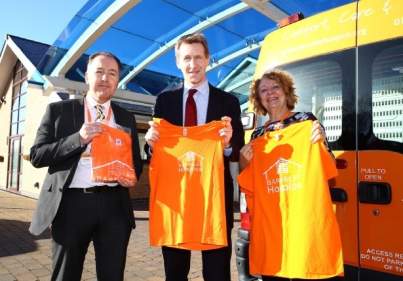 Main image for Dan Jarvis to run marathon for Hospice