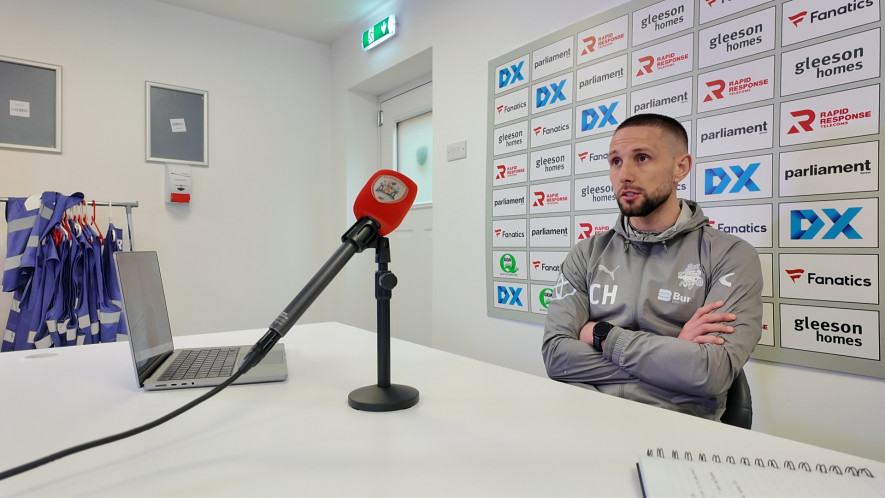 Main image for Conor Hourihane offers update on injury woes at Oakwell