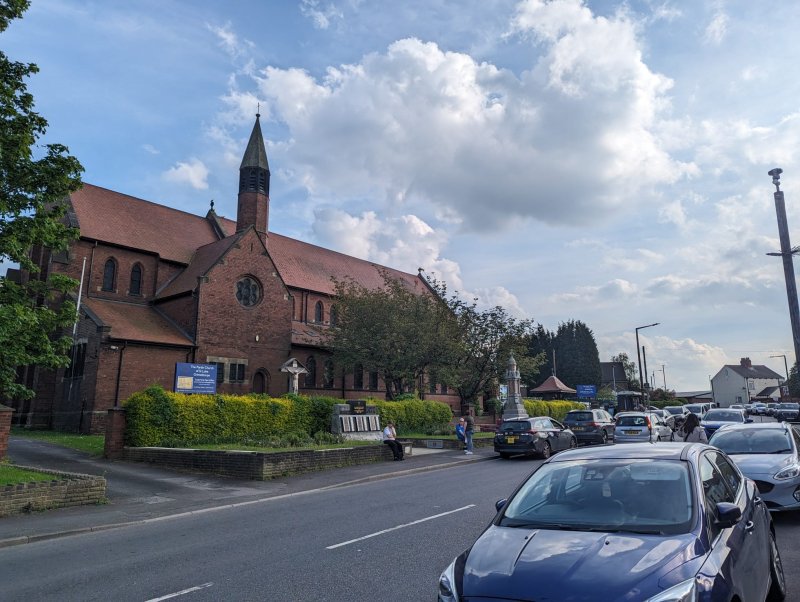 St Luke's Church which remains open today for anyone who needs to use it.