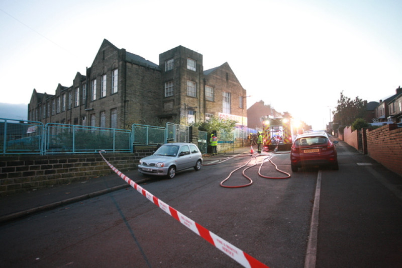 Main image for Investigation launched after school blaze