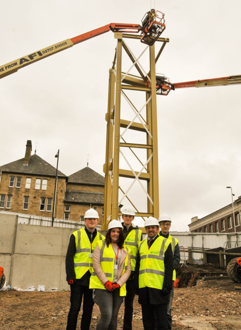 Main image for Barnsley steel forms new sixth form building