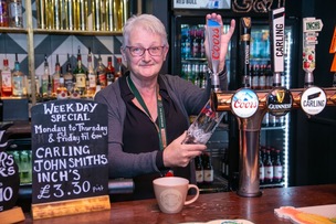 Bar supervisor Jackie Knowles Picture Shaun Colborn PD093690