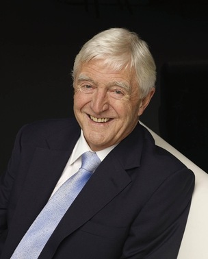 LEGACY: Sir Michael Parkinson with his son Mike. Credit: Michael Parkinson Enterprises Ltd.