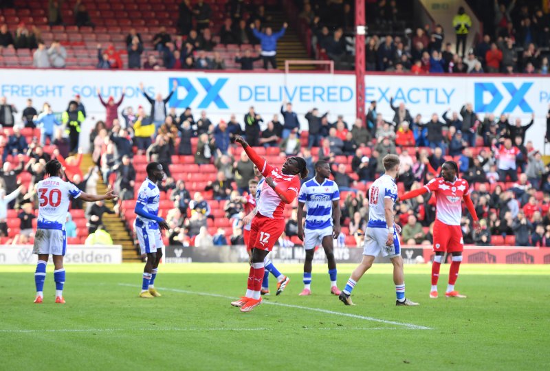 Fabio Jalo after scoring against Reading in April