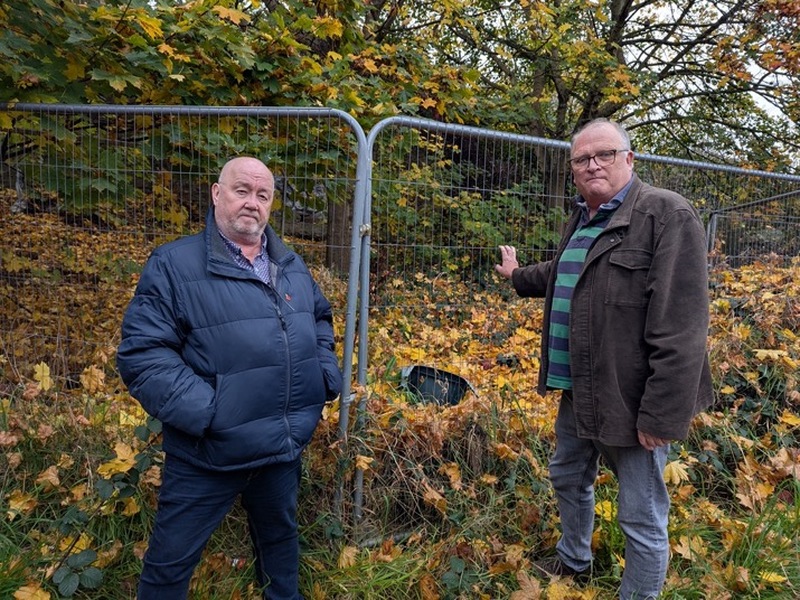 Cllr Steve Bullock and Cllr Phil Wright