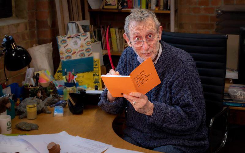 WORLD FAMOUS: Michael Rosen.