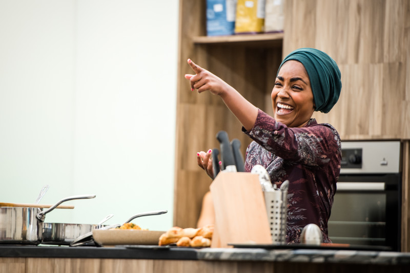 Main image for Bake-Off star Nadiya pulls in crowds