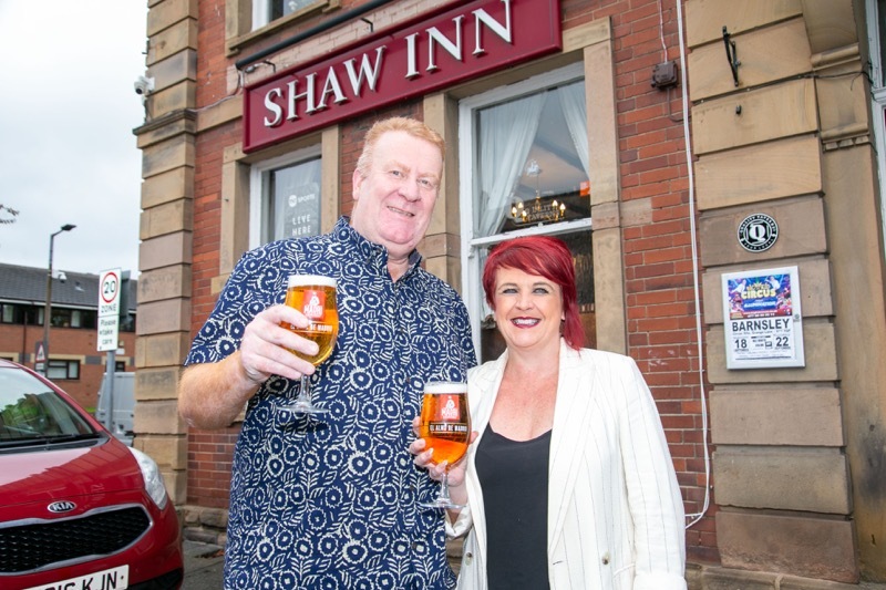 EVENTS: Darren and Kelly Buckley at the Shaw Inn.