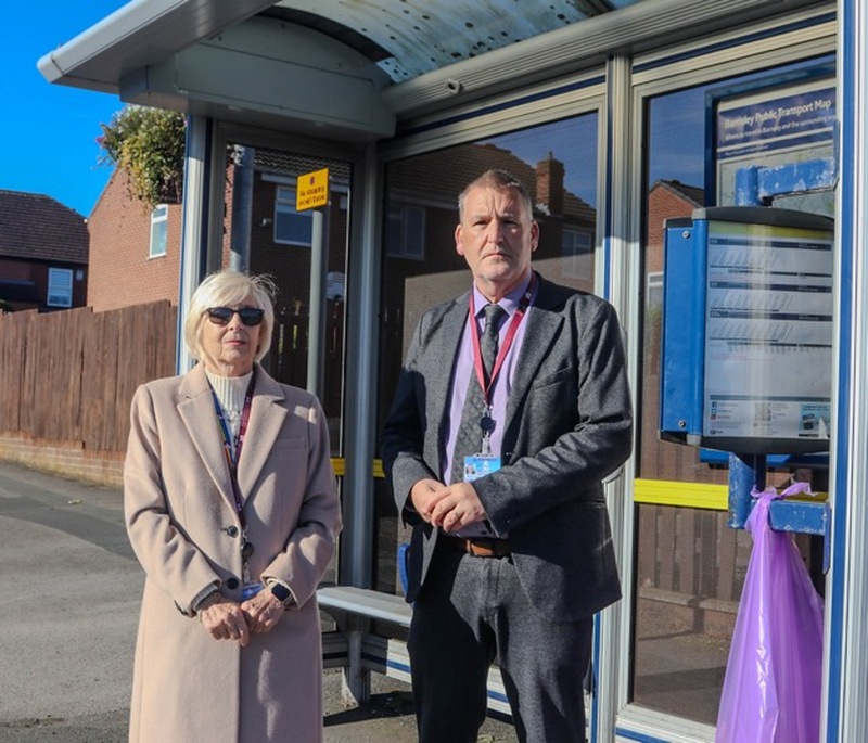 Councillors Kevin Osborne  and Pauline Markham