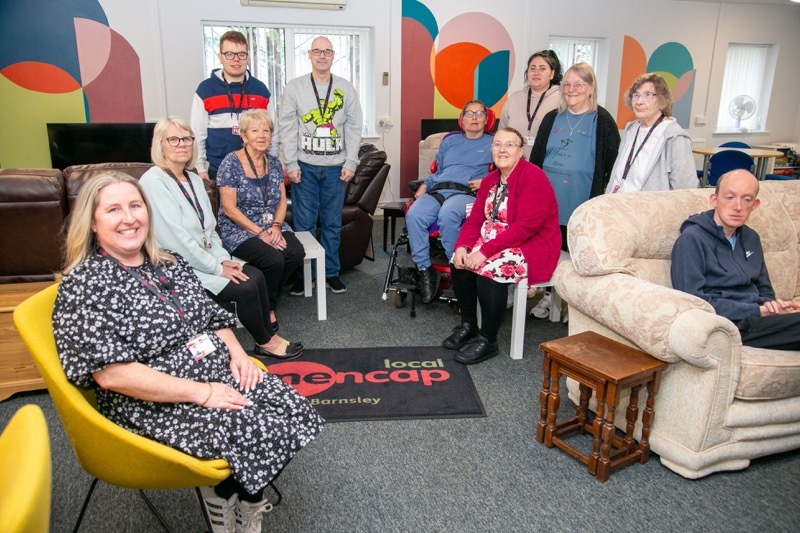 NEW MAKEOVER: Mencap service rooms which have had a new makeover. Picture Shaun Colborn PD093566