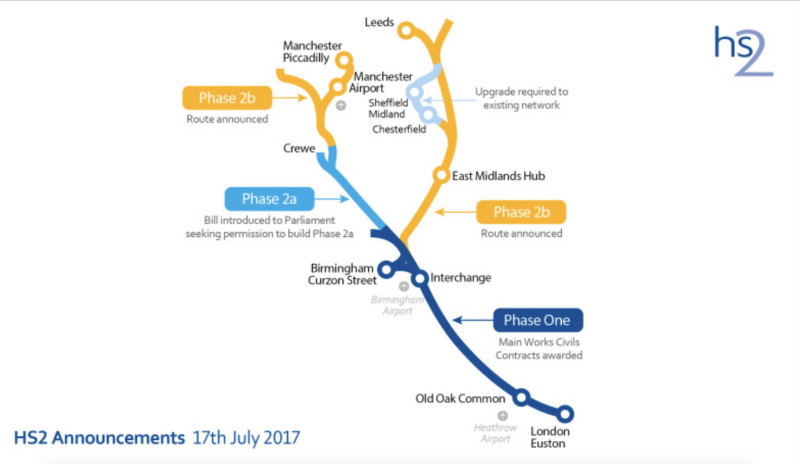 Main image for HS2 plans to go on show in Brierley