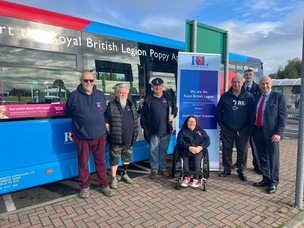 POPPY APPEAL: MP John Healey at Cortonwood.