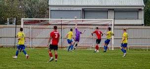 Wombwell Town in action