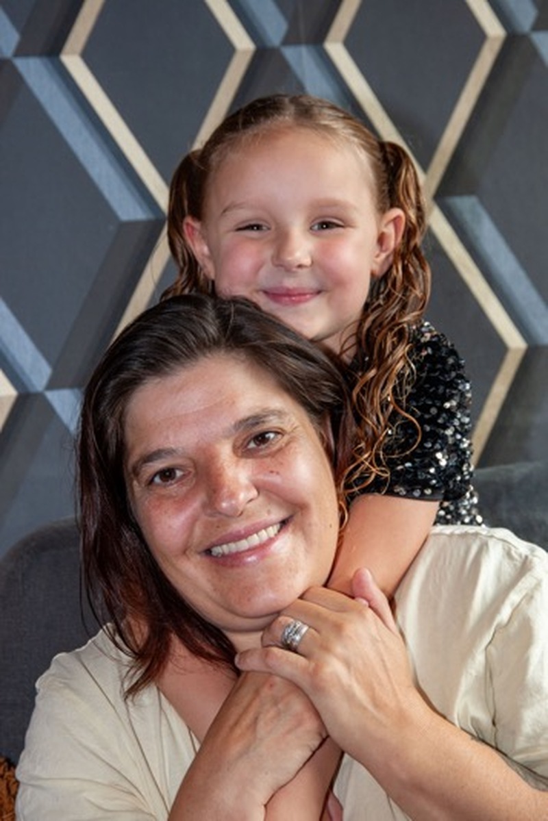 POB NOMINEE: Ava Rose with her grandmother Kerri. Picture Shaun Colborn PD093449