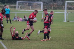 Dodworth Miners in action against Upton