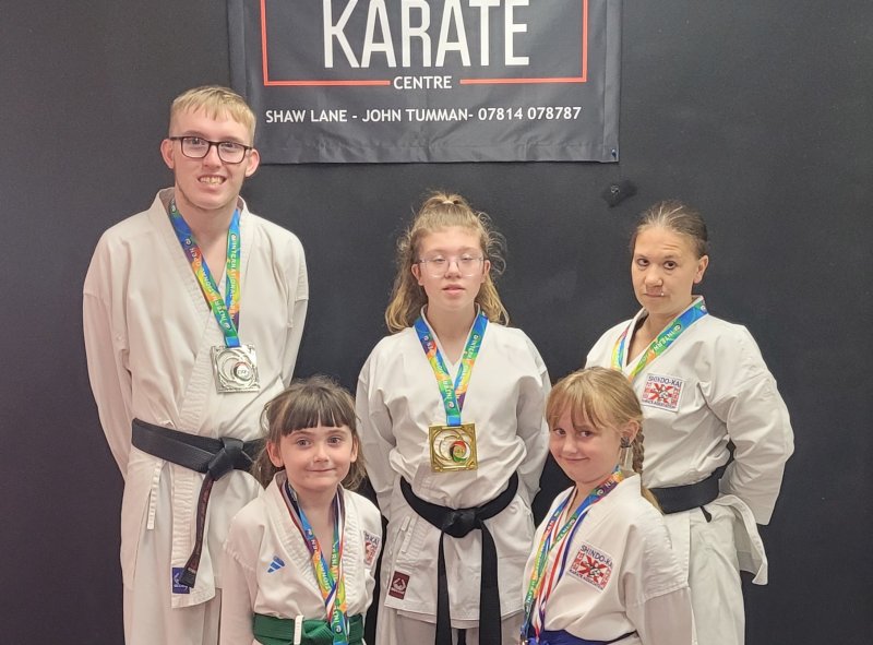 Main image for Medal haul for karate clubs